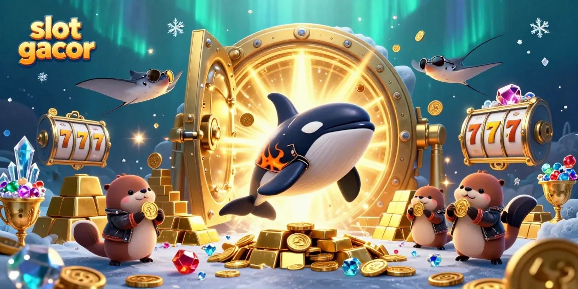 Experience thrilling slot gacor action with dynamic sea characters and treasures.